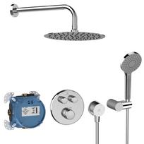 Potinkinis dušo komplektas Ideal Standard Ceratherm Navigo, su apvalia Ø250 mm galva, chromas