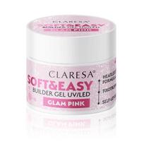 Formuojamasis nagų gelis Claresa Soft&Easy, Glam Pink, 12 g