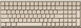 Lofree Touch 100 belaidė klaviatūra | US | Gateron Tofu switch | 2.4GHz, BT | Tofu