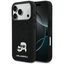 KARL LAGERFELD dėklas IPHONE 17 Pro KLHCP17L6PRKCLK (Rhinestone W/K&C PIN) juodas