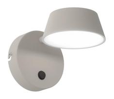 Open Design OR86546 - LED sieninis šviestuvas TIMO LED/6W/230V 3000/4500/6500K smėlio spalvos