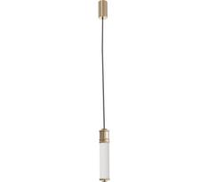 Open Design OR85723 - LED pakabinamas šviestuvas ant laido OMI LED/10W/230V, žalvaris