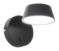 Open Design OR86522 - LED sieninis šviestuvas TIMO LED/6W/230V 3000/4500/6500K juodas