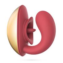 Crushious Crushious Arcane Intimate Stimulation Device Red/Gold Dual Motor 10cm