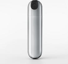 Crushious Crushious iMoan Rechargeable Vibrating Bullet Silver 10 Modes Compact