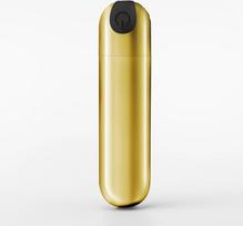 Crushious Crushious iMoan Golden Rechargeable Compact Vibrating Bullet 10 Modes