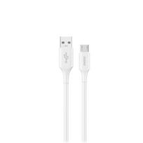 Dudao L2SM USB-A / micro USB 6A laidinys 1,2 m - balta