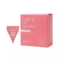TRIMAY Enrich Lift Sleeping Pack stangrinanti naktinė veido kaukė 20vnt 3 g x 20 vnt