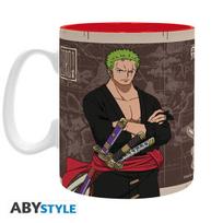 ONE PIECE - Mug (460 ml) Zoro Wanted, ONE PIECE - Mug (460 ml) Zoro Wanted - Puodelis