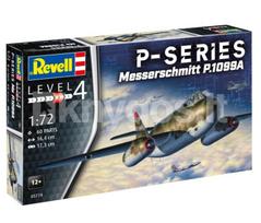 Plastikinis lėktuvo modelis Messerschmitt P.1099A‑P‑SER, 1:72