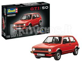 Plastikinis modelis VW Golf I GTI „50 Years“, mastelis 1:24