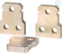 Conn. plate 1 hole  f. size 4, 3p 266814 | 4015082668143