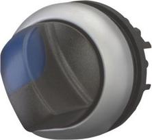 M22-WLKV-B Illuminated selector switch actuator, RMQ-Titan, 2 positions (V position), Blue 284397 | 4015082843977