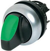 M22-WLK-G Illuminated selector switch actuator, RMQ-Titan, 2 positions, green 216816 | 4015082168162