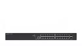 LANCOM GS-3126XP Valdomas L3 Gigabit Ethernet (10/100/1000) Maitinimas per Eternetą (PoE) 1U Juoda