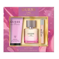 SET GUESS 1981 Los Angeles EDT spray 100ml + EDT spray 15ml + BODY LOTION 200ml