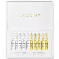 Labo, Crescina, Transdermic HFSC 500, For Growth Stimulation, Ampoules Treatment Serum, For Scalp, For Men, 10 + 10 pcs, 3.5 ml