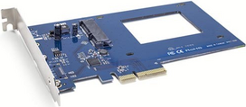 OWC Accelsior S PCIe bis 2.5-inch SATA 6G Expansion Card für Mac Pro (2006-2012) und PC Towers
