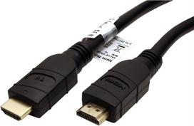 VALUE - HDMI mit Ethernetkabel - HDMI (M) bis HDMI (M) - 15 m - abgeschirmt - Schwarz - 4K Unterstützung