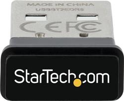 StarTech.com USB Bluetooth 5,0 Adapter, USB Bluetooth Dongle Receiver for PC/Computer/Laptop/Keyboard/Mouse/Headsets, Range 33ft/10m, EDR (USBA-BLUETOOTH-V5-C2) - Netzwerkadapter - USB - Bluetooth 5,0 EDR, Bluetooth 5,0 LE, Bluetooth 5,0 - Klasse 2 - Schwarz (USBA-BLUETOOTH-V5-C2)