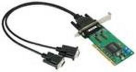 Moxa CP-132UL - Serieller Adapter - PCI Low-Profile - RS-422/485 x 2 (CP-132UL-DB9M)