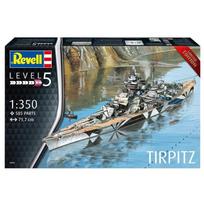 Plastic model ship Tirpitz 1:350