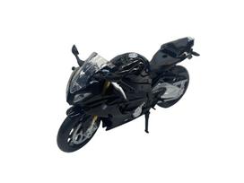 Žaislinis MSZ motociklas BMW, 1:12, juodas