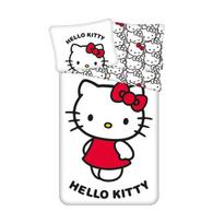 Jerry Fabrics vaikiškas patalynės komplektas Hello Kitty, 140x200, 2 dalių