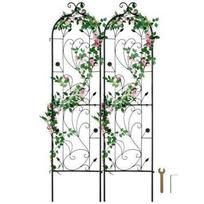 2 vnt. metalinės sodo grotelės vijokliams – 38 × 152 cm