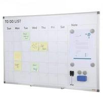 Magnetinė Lenta-Kalendorius Planavimui – 915 x 610 mm, Ideali Biurui ir Namams