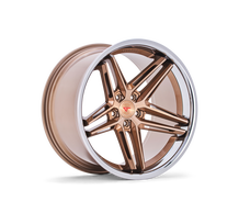 Ferrada Wheels CM1 20x10 5x112 ET45 Brushed Cobre / Chrome Lip CM120105112BCP45