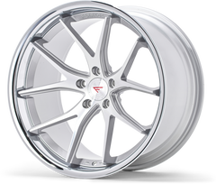 Ferrada Wheels FR2 22x9 5x114 ET35 Machine Silver / Chrome Lip FR22295114MS35