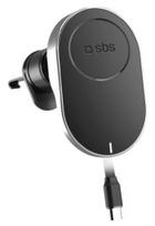 SBS Phone holder MagSafe Magnetic 15W Retractable cable