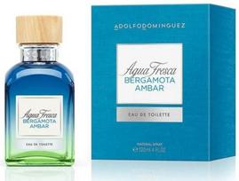Adolfo Dominguez Agua Fresca Bergamot Amber Perfume EDT 120 ml