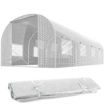 Sodo tunelio - šiltnamio plėvelė 3x4,5m (13,5m2) balta