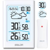 Meteorologijos stotis su ekranu BD-911 balta