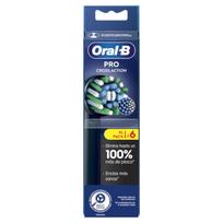 Oral-B Pro Cross Action Black Refill dantų šepetėlio antgaliai, 6 vnt