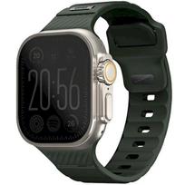 UNIQ Stride Apple Watch 42/ 44/ 45/ 49mm FKM Rubber Strap Moss Green
