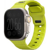 UNIQ Stride Apple Watch 42/ 44/ 45/ 49mm FKM Rubber Strap Lime Green