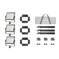 Godox LP600R K3 Black Litemons RGB LED Light Panel 3-light kit