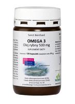 KRAUTERHAUS SANCT BERNHARD OMEGA 3 žuvų taukai 500 mg (120 kapsulių).