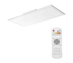 Dimeriuojamas LED lubų šviestuvas LED/25W/230V + su nuotoliniu pultu stačiakampis 2700K-6000K
