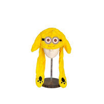 Tik Tok šviečianti kepurė su judančiomis ausimis - Minion / Pakalikas