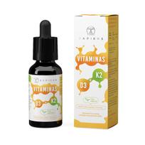 SAPIENS Vitaminas D3 +K2, 30ml