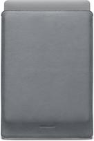 Woolnut Leather sleeve protective pocket for 16-inch MacBook Pro, gray (WN-MBP16-S-1567-GY)