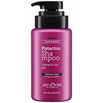 Šampūnas plaukams Jenoris Professional Shampoo Coloured & Dry Hair su pistacijų aliejumi, sausiems ir dažytiems plaukams