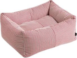 Hay Šuns guolis Hay Zip XS, raudonai baltas, dryžuotas
