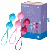 Spalvoti kėgelio kamuoliukai Satisfyer