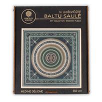 Mandala BALTŲ SAULĖ Medinė Dėlionė (360 detalių) Fantasy Puzzles