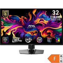 Monitorius MSI MAG 322UP QD-OLED E16 31,5 / 4K UHD / 165Hz / 0,03ms (GTG) juodos spalvos – adjustable stand – PD 15W